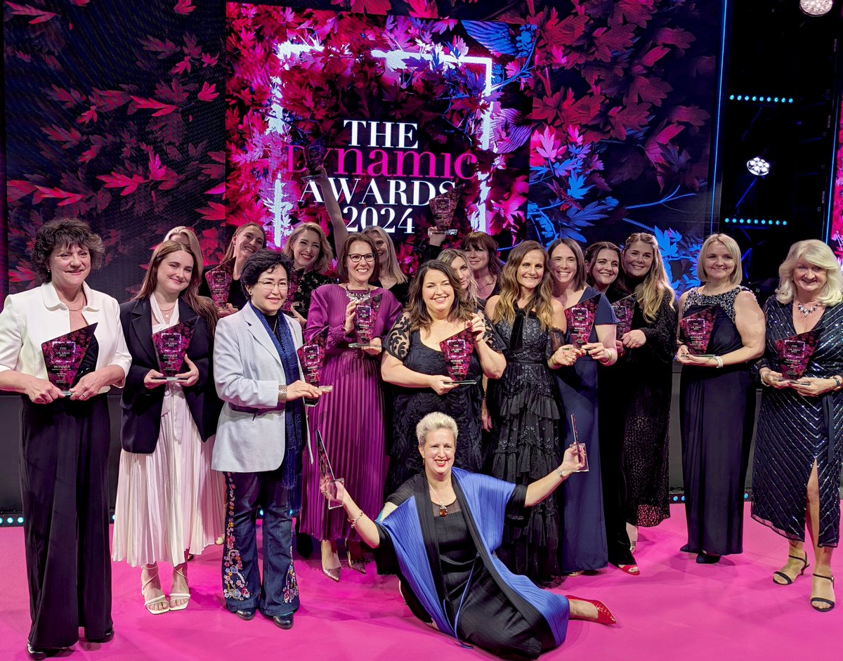 We are proud to share that our trailblazer, @redfernj, has been crowned 🌟'CEO of the Year'🌟 at the 2024 #DynamicAwards
An event that celebrates the remarkable achievements of female business leaders.
We also won 'Highly Commended' in the 'Large Business of the Year' category!