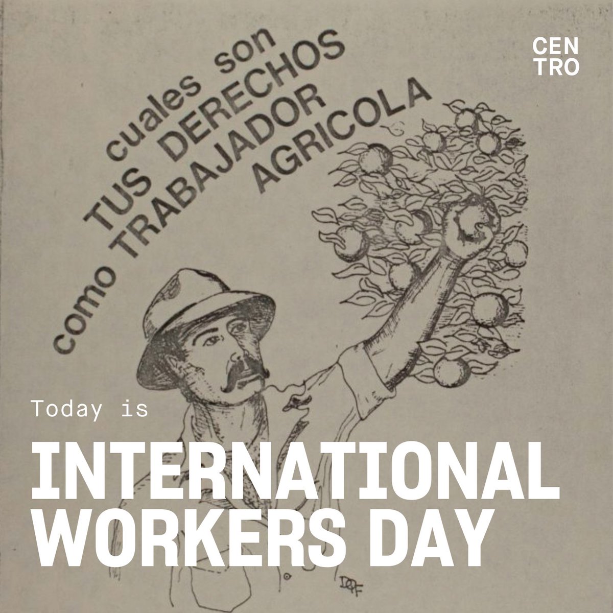 Today we commemorate #InternationalWorkersDay. On May 1st, 1886, in Chicago's Haymarket Square, thousands of workers rallied for an 8 hour workday. Today, we continue their legacy by standing in solidarity & advocating for fair wages, safe working conditions & dignity.