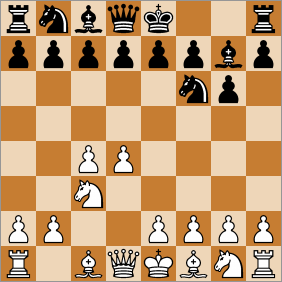 Womens #1 Chess Fight: The World vs J. Polgar. Kramnik :b1-c3. Polgar:f8-g7.: Kramnik plays b1-c3. In reply Polgar plays f8-g7. Eval: dlvr.it/T6GnWw
