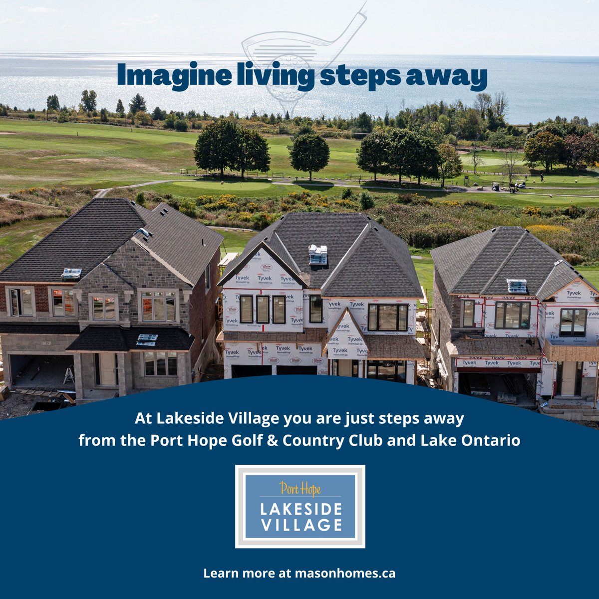 DYK: Lakeside Village in Port Hope is just steps away from the shores of Lake Ontario and the Port Hope Golf and Country Club?
Learn more at masonhomes.ca

#qualityliveshere #masonhomes  #porthope #lakesidevillage