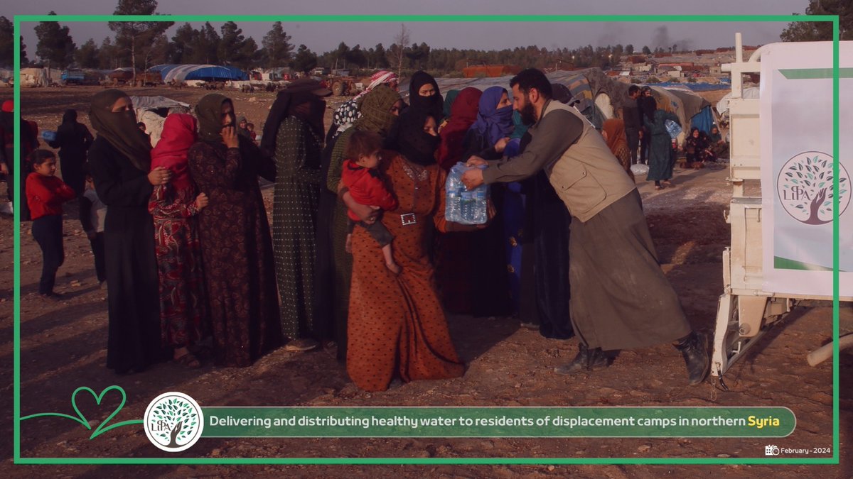 Our project in Syria

We distributed bottled water to people living in displacement camps in Northern Syria.

#syria #refugees #Lippa #donate #donatelife #aid #water #charity #charitywork #support #makeachange #poweroflocal #ngo #sustainability #wateraid