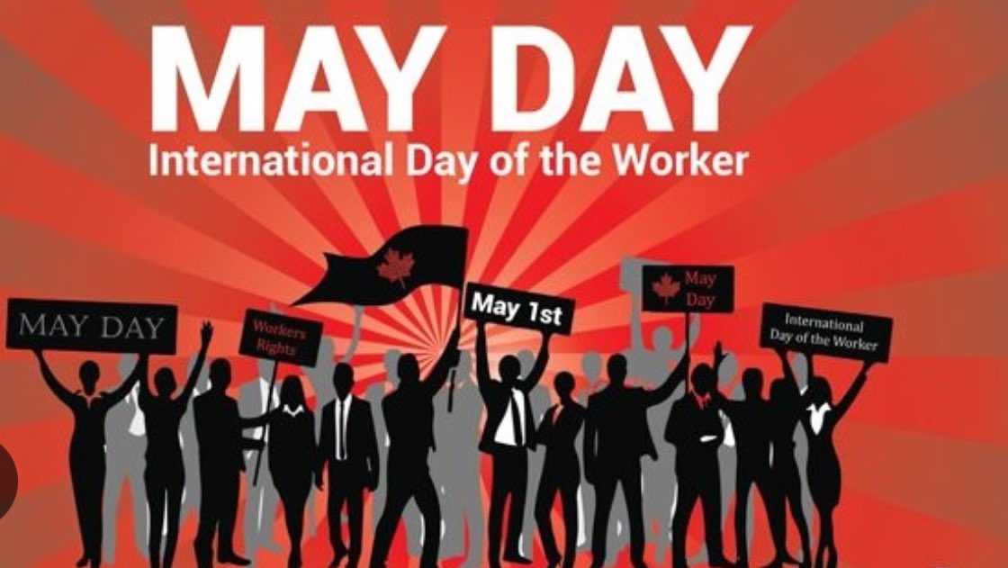 It’s MAY DAY … some will tie one around a pole, others will tell you where to go… but when May Day arrives, the worker to rest they must strive before MAYDAY steals your life and no one hears your MayDay Cries :( please no crash no crash no crash help us to see with new eyes.