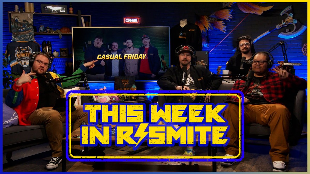 r/SMITE is full of hype with SMITE 2 around the corner! This week, @isiahthesage joins the gang to sit back and browse the subreddit! Come check out cool plays, cool discussions, and cooler folks for This Week in r/SMITE! ⚡️youtu.be/Q7sFacP2Bu0
