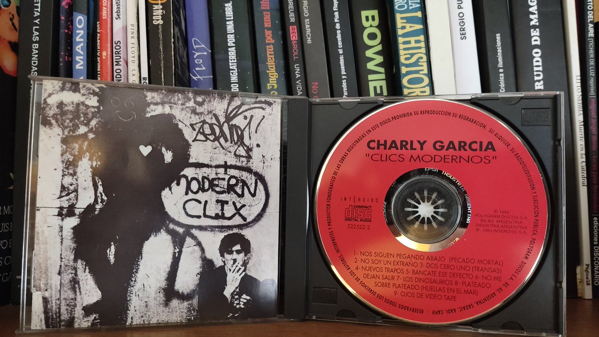 Ahora sonando
#CharlyGarcia
#ClicsModernos