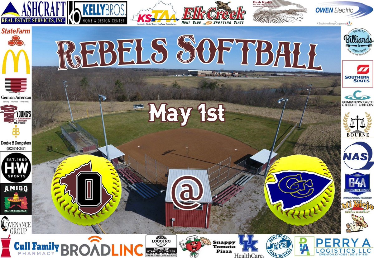 🥎 @getbroadlinc REBELS GAMEDAY 🥎 
@Rebels_OCSB vs @GCBraves 
📍@GCBraves 
⏰ Varsity - 6:00 
⏰ JV - following completion 
#WEareOC #RepTheO #OCSB