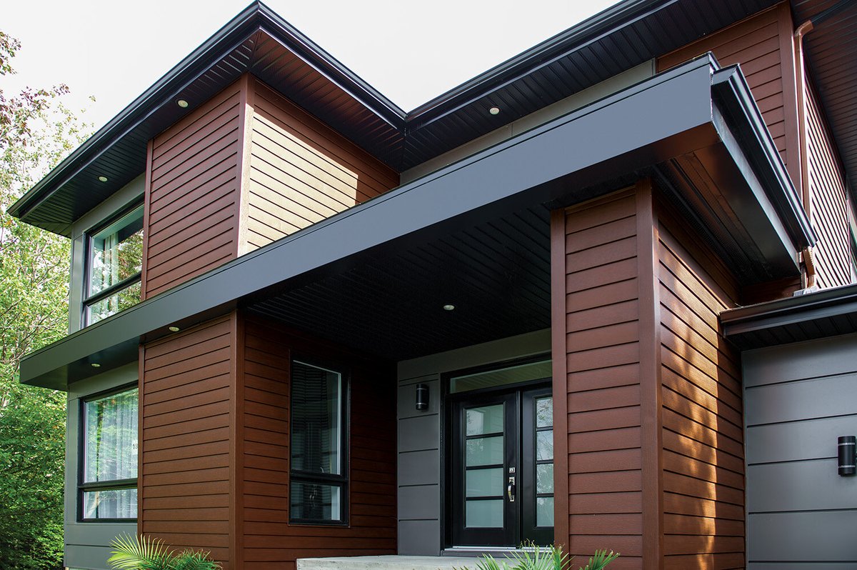 The ideal solution for professionals to provide the look of wood without the maintenance: Vesta and TruCedar steel siding!

🔗: hubs.li/Q02vHcJp0

#WoodGrain #SteelSiding #Builders #Contractors #SidingContractors #GeneralContractors #Architects #ArchitecturalSiding