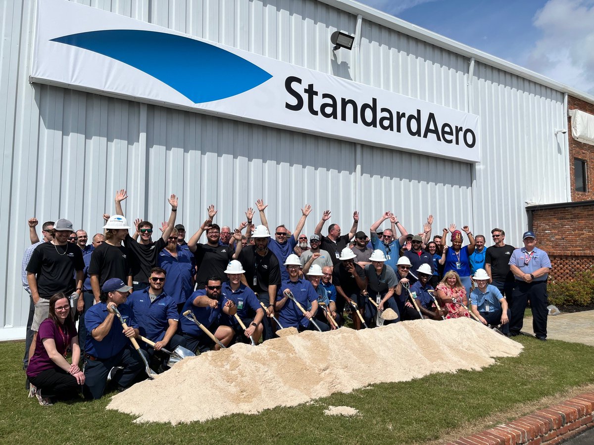 .@StandardAero broke ground on a $33 million expansion of their operations in Augusta, creating 90 new jobs. “Georgia is crucial to the movement of goods and products and ranked as the top five exporter of aerospace products in the U.S.,' said @GovKemp. bit.ly/3WoCzo2