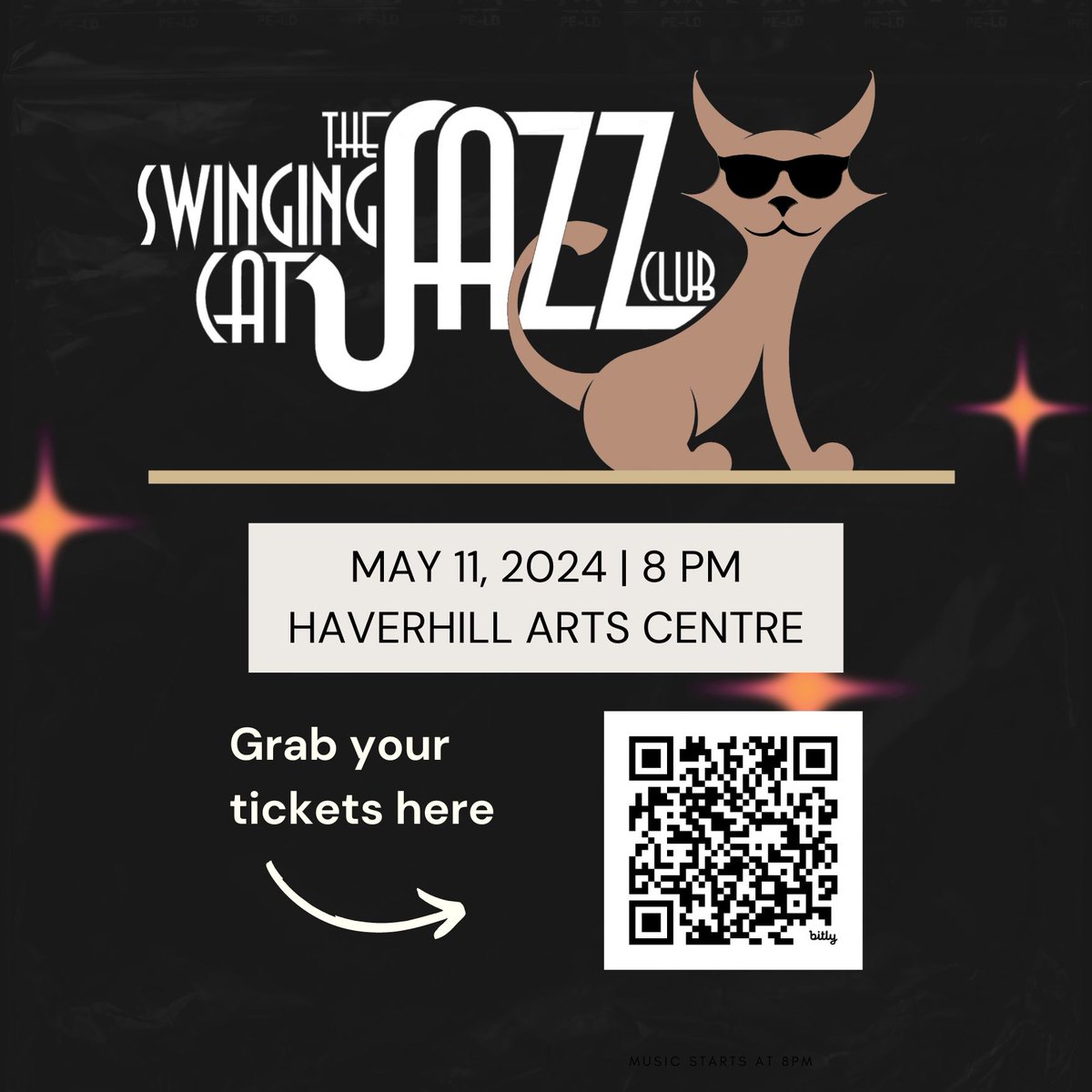 Get ready for an unforgettable night of jazz magic! 🌟 Join my quartet, alongside the sensational Ray Gelato at 'The Swinging Cat' Jazz Club, Haverhill Arts Centre on May 11, 2024, at 8 PM. 🎉 Happening in 10 days time! Secure your tickets now: buff.ly/3LbBOc6 🎟️