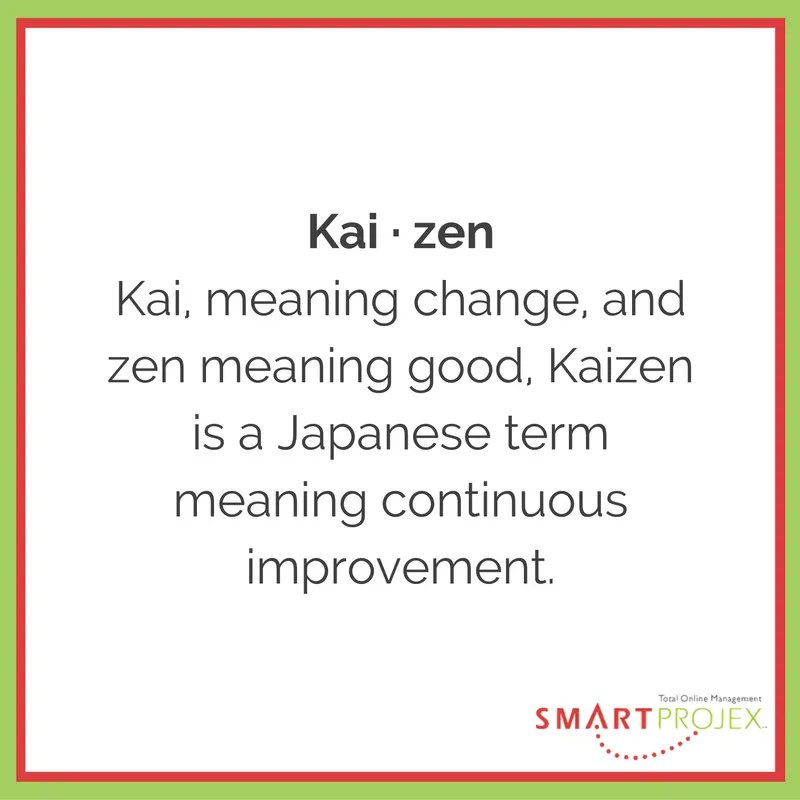 Kaizen= change for good 
#AdekunleOlopade