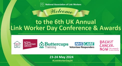 Our famous 💚 #LinkWorkerDay24 arrived, ready for your neck  🙌 🤳 

3 weeks to our anticipated annual conference and awards 😀🎉

Still time to grab your ticket 🎟 
event.fourwaves.com/linkworkerday/…

#socialprescribing