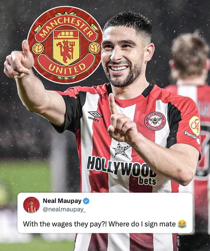 🚨📲 A fan signed Neal Maupay on loan for his Man United career mode team and asked him if he would be happy to accept a long-term contract as a rotation player. #MUFC