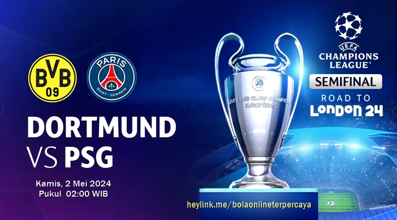 Dortmund vs PSG - UCL
Dortmund tanpa kemenangan dlm 3 laga terakhir lawan PSG di UCL (M0 S1 K2). PSG cuma kalah 1x dlm 32 laga terakhir di semua ajang (M22 S9 K1).

#prediksibola #beritabola #ligachampions #agenbola #bandarbola #sbobet #sbobetonline #sbobetcasino #bandarsbobet