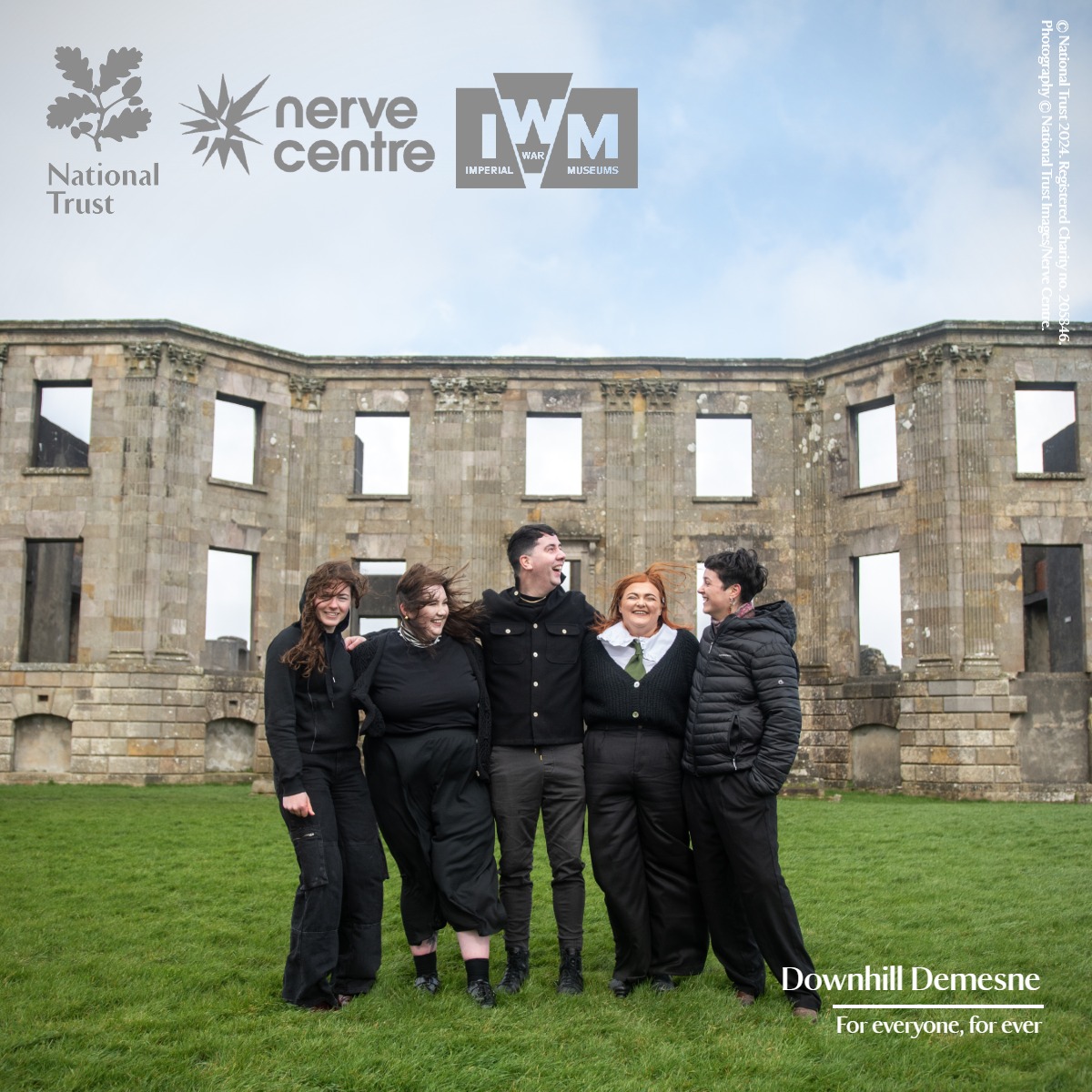 🎨 We're delighted to host @nerve_centre from 17 May at Downhill House. Come along and experience 'We Can Do Better' — a new art installation. Join us for an opening weekend of free events like Seanchoíche storytelling & live music at Mussenden Temple - bit.ly/3UHq9GD