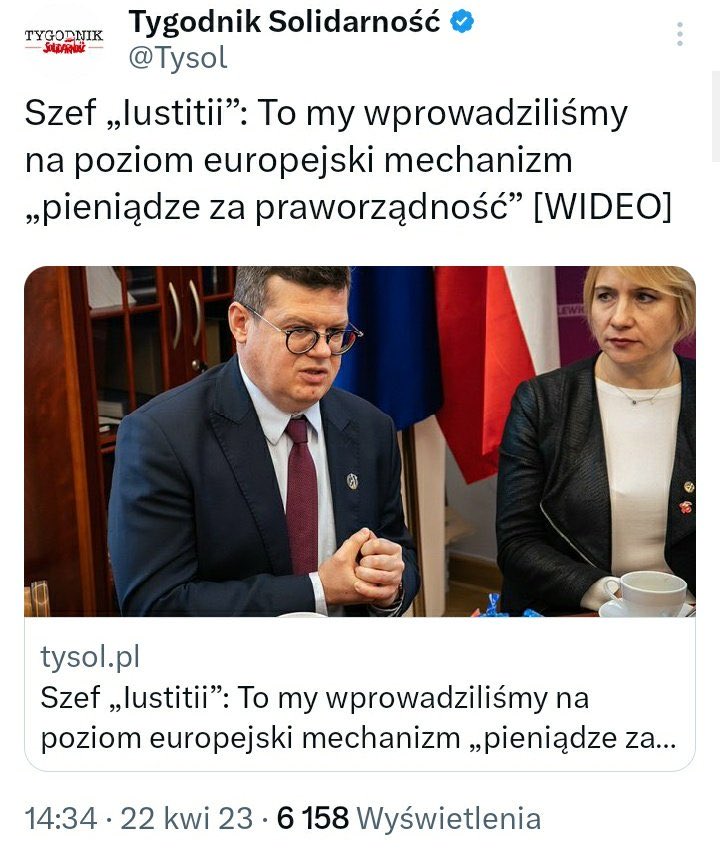 Jeszcze się chełpią działaniem na szkodę Polski

⬇️