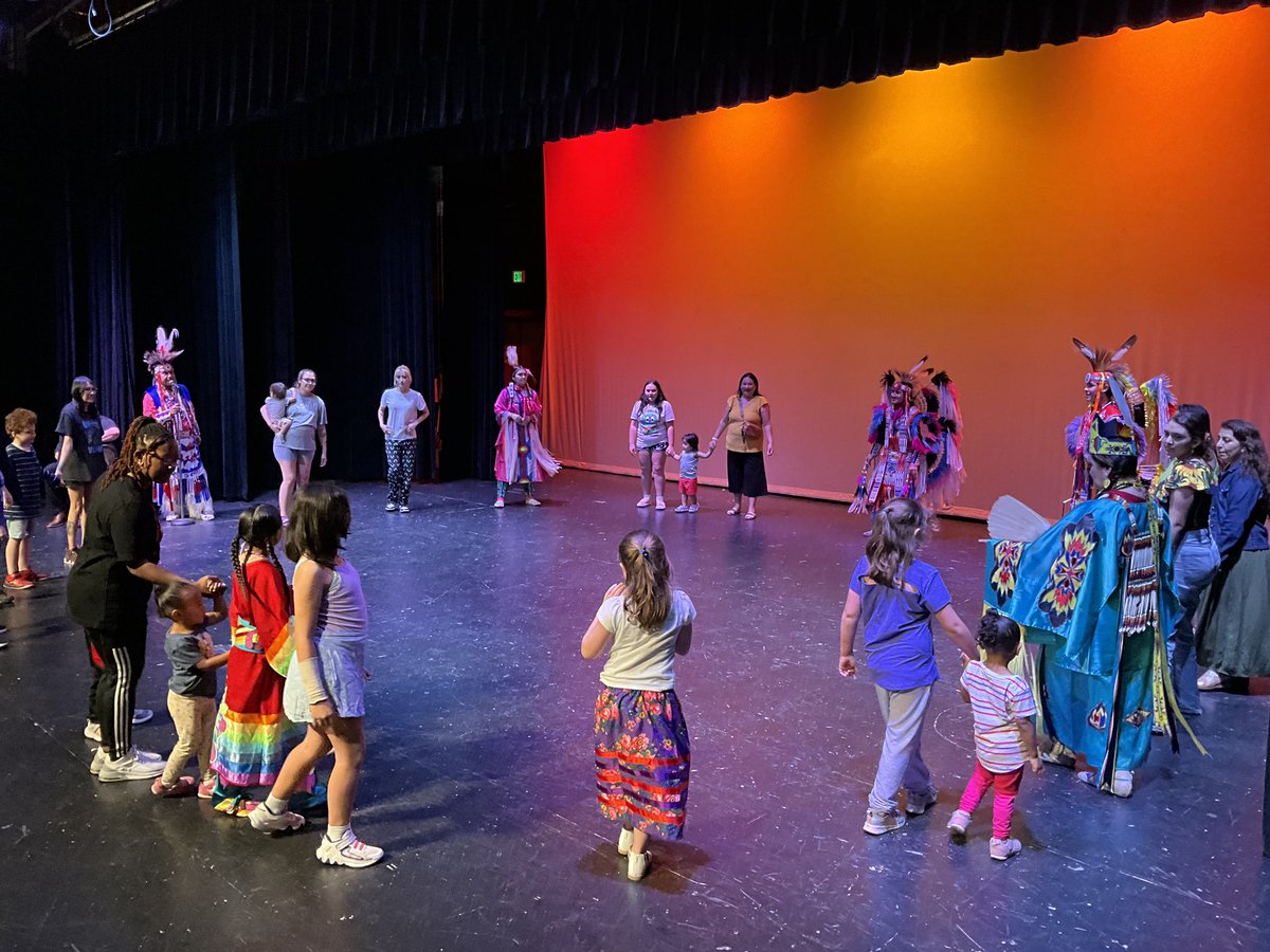 Thank you to everyone who came to our Cultural Night event last night! And a special thank you to the Oklahoma Fancy Dancers for sharing their cultural knowledge and talents with us! 

#BroncoPride #NativePride @MustangSchools