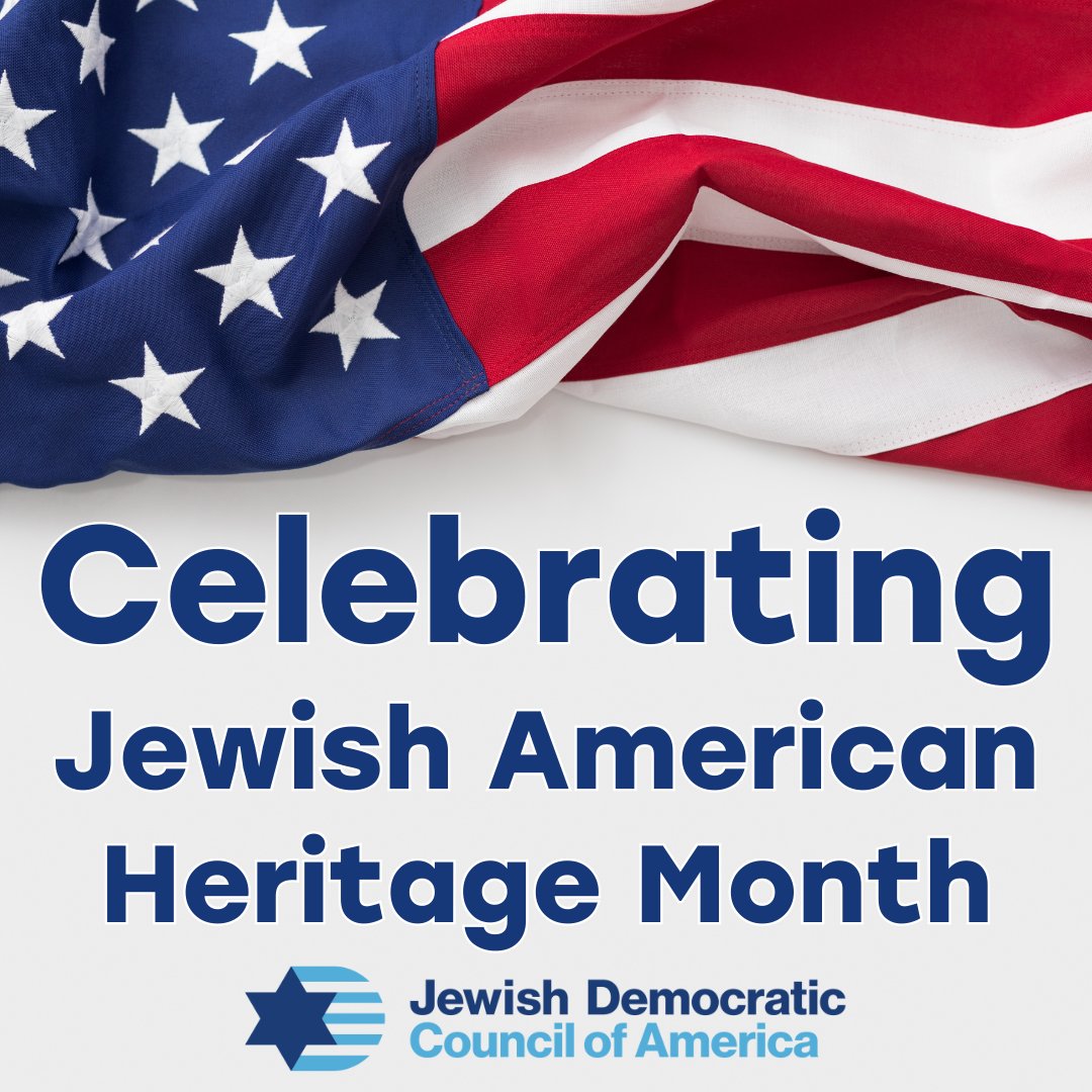 As we begin #JewishAmericanHeritageMonth, we celebrate and honor all the Jewish Americans who have contributed to the history of our country as we work to protect Jewish values, Jewish communities, and continue to build a just and equitable society.