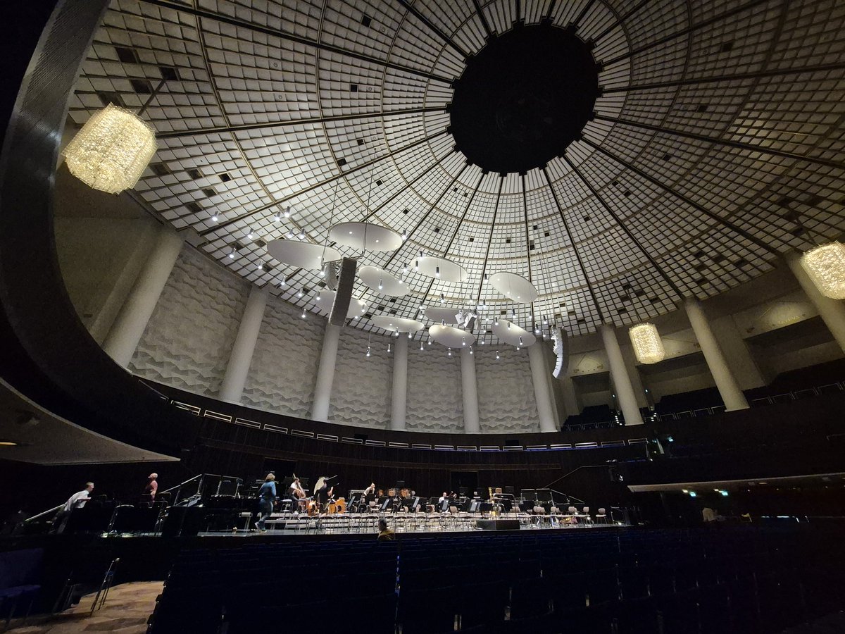 Setting up in Hannover @londonsymphony #LSOonTour