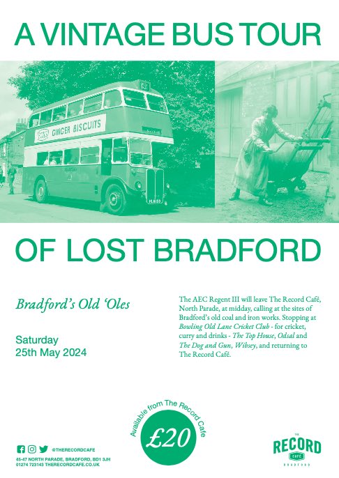 🚨We’ve two tickets been made available for the vintage bus trip on Saturday 25th May! 🚨Get in touch via the usual channels if you want to grab them. £20 each. Fastest finger first!!