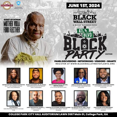 The Financial Literacy Institute Honors Oldest Living Survivor - 3rd Annual Black Wall Street Black Business Expo in Atlanta, Marking the Tulsa Massacre Anniversary

prn.to/4beg6Ou 

#creditunions #creditunion #FinancialLiteracy  #WednesdayMotivation  @AACUC1 @TFLIINC
