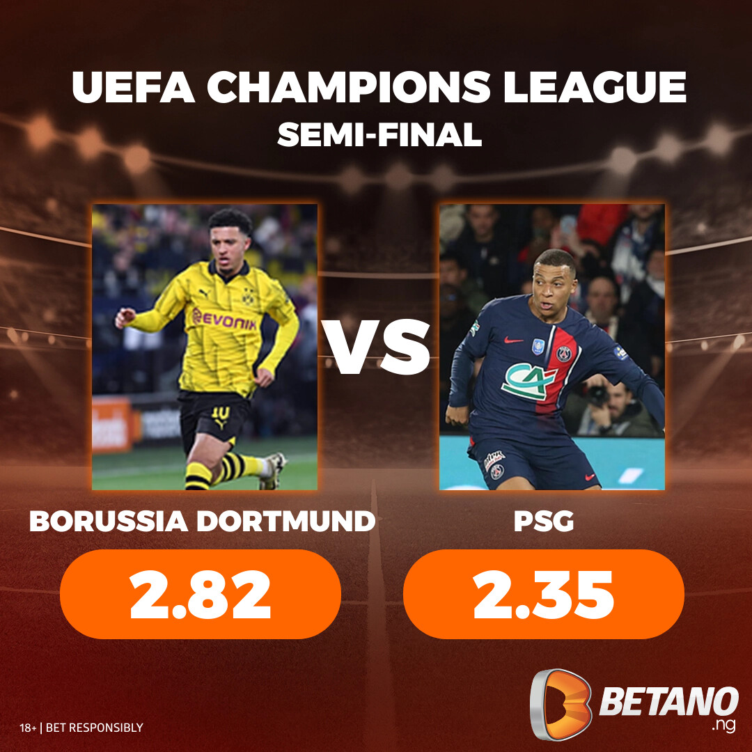 Another exciting UEFA Champions League semi-final ⚽ ⚽ Who will get the first leg advantage? #thegamestartsnow Borussia Dortmund vs PSG ▶️ bit.ly/3xWAzcl