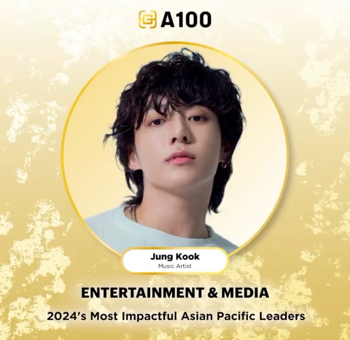 📊Jungkook has been honored at the 2024 Gold House's most impactful Asian A100 list🤩 MOST IMPACTFUL ASIAN JUNGKOOK GLOBAL SUPERSTAR JUNGKOOK