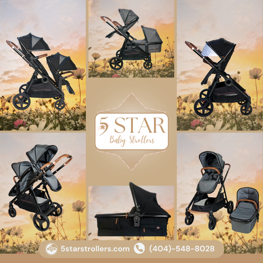 5StarStrollers's tweet image. We&apos;re here to make sure every ride is smooth, every nap is cozy, and every adventure is safe. Our curated collection is designed with you and your little one in mind, blending luxury with functionality. 

#5StarBabyStrollers #LuxuryMeetsFunctionality

bit.ly/3qKDeT8