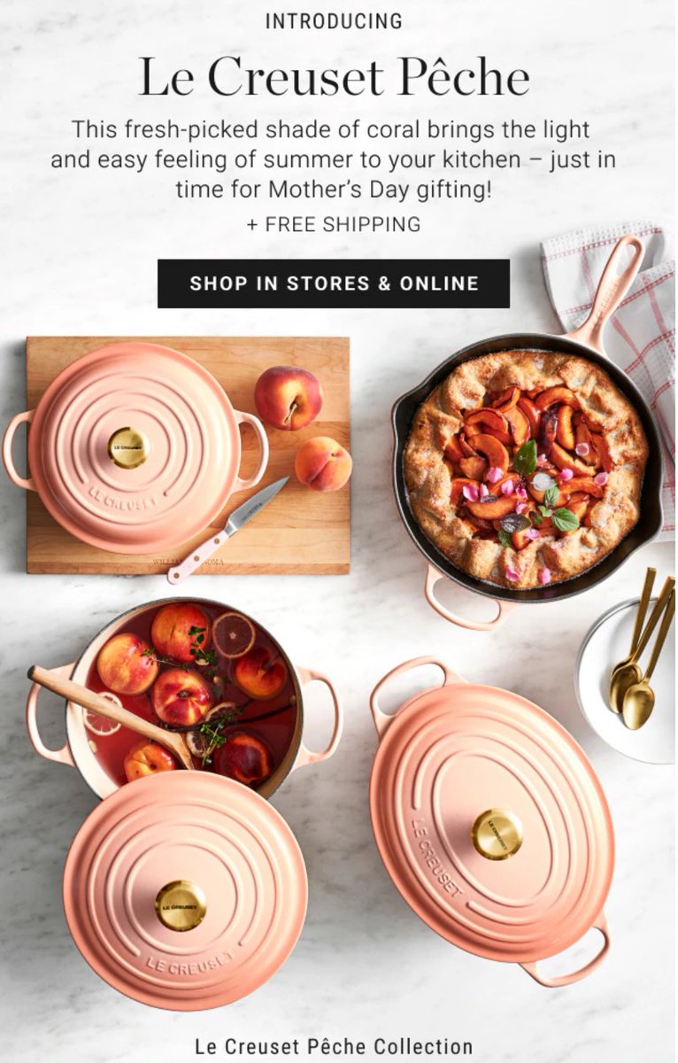 Le Creuset finally released a color that has my attention. They’ve officially earned my coins
