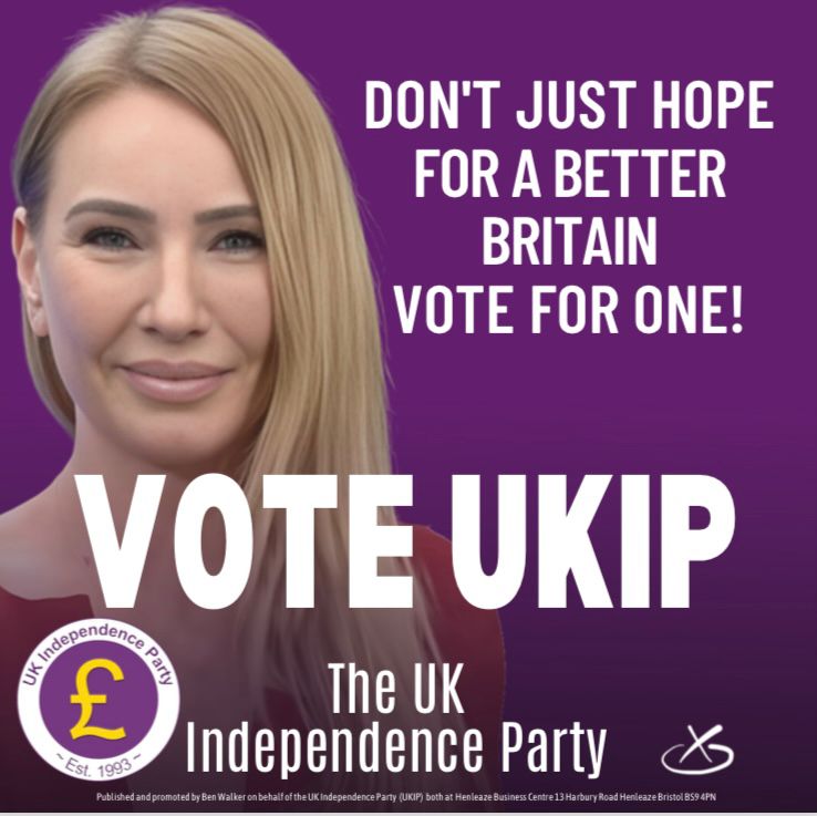 Vote for me to lead @UKIP... now.
#lois4leader xxxx