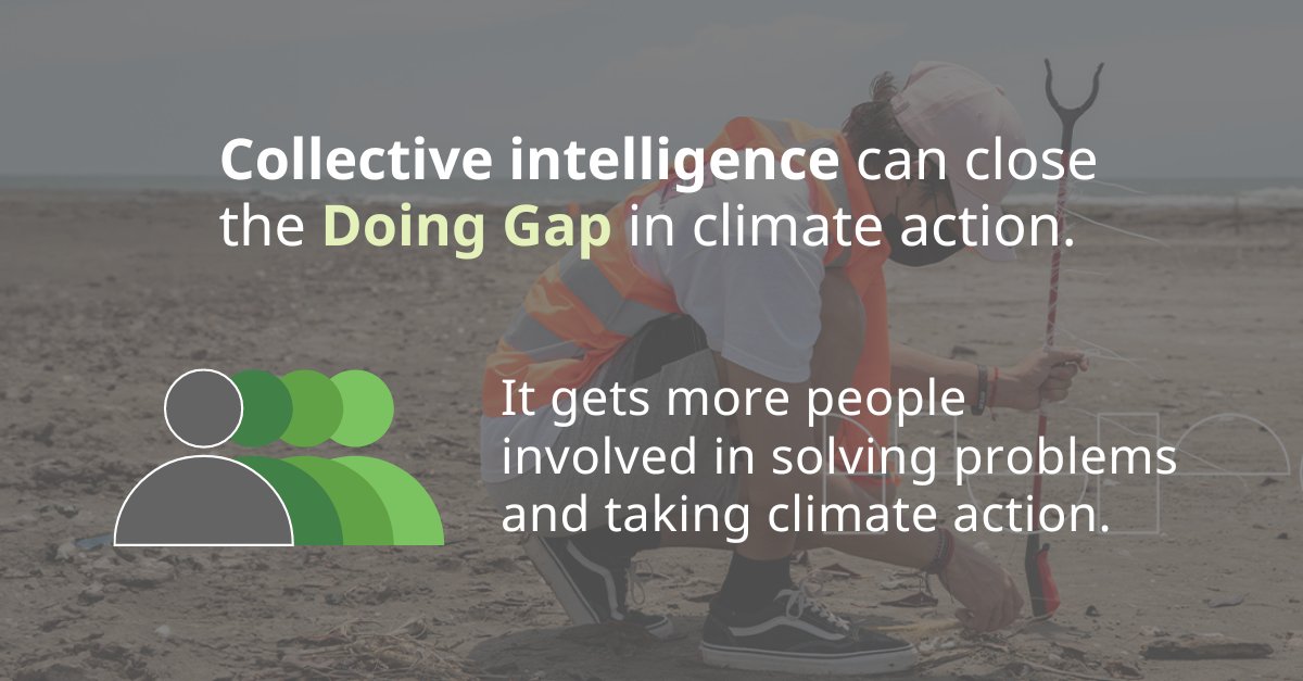 #CollectiveIntelligence helps close the DOING gap by mobilizing more people to understand local climate dynamics and take climate action. 

Learn more about what we mean & how our Accelerator Lab in India is closing the data gap 👇undp.org/untapped