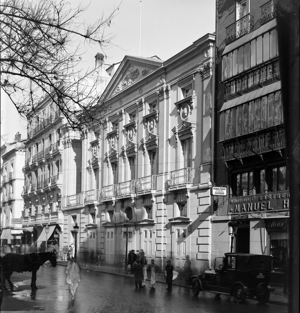 El Teatro Español de Madrid en 1916.