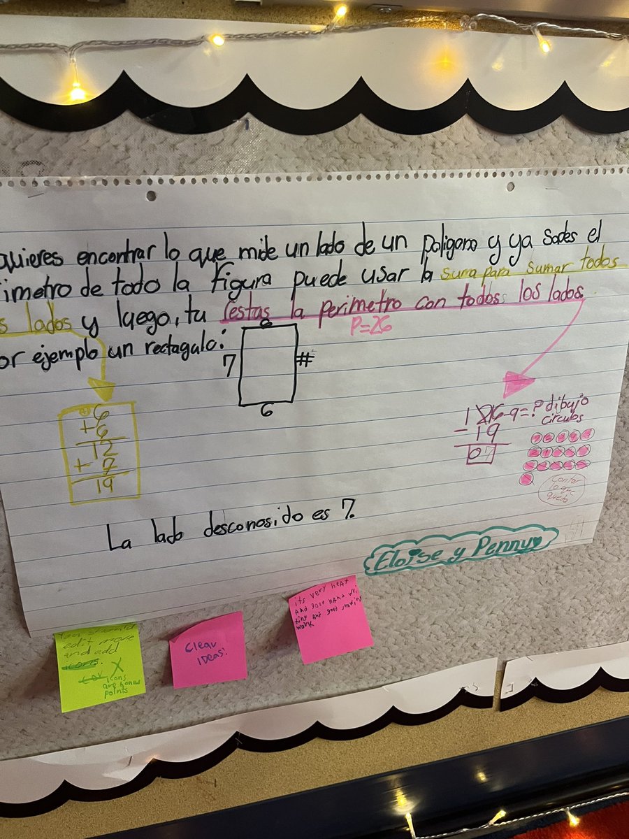 Adania Lindberg (@adaniacsolis) on Twitter photo Writing 🤝 Math!!!! Students have been working on math reflections and have began giving each other feedback using our rubric! So awesome seeing them grade each others work and leaving glow and grow comments! 🥳 <a href="/NISDEllison/">Ellison Elementary</a> <a href="/NISDElemCI/">Elementary CI</a> <a href="/NisdBILESL/">NISD Bilingual & ESL</a> <a href="/NISDElemMath/">NISD Elementary Math</a> Writing 🤝 Math!!!! Students have been working on math reflections and have began giving each other feedback using our rubric! So awesome seeing them grade each others work and leaving glow and grow comments! 🥳 <a href="/NISDEllison/">Ellison Elementary</a> <a href="/NISDElemCI/">Elementary CI</a> <a href="/NisdBILESL/">NISD Bilingual & ESL</a> <a href="/NISDElemMath/">NISD Elementary Math</a>