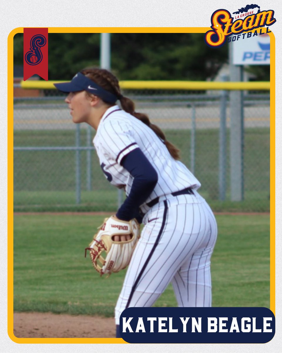 We are excited to announce the next player to join the Steam this summer, @katelyn_beagle (@UIS_Softball)
#FullSteamAhead

Check out the full story here:
northwoodsleague.com/la-crosse-stea…
