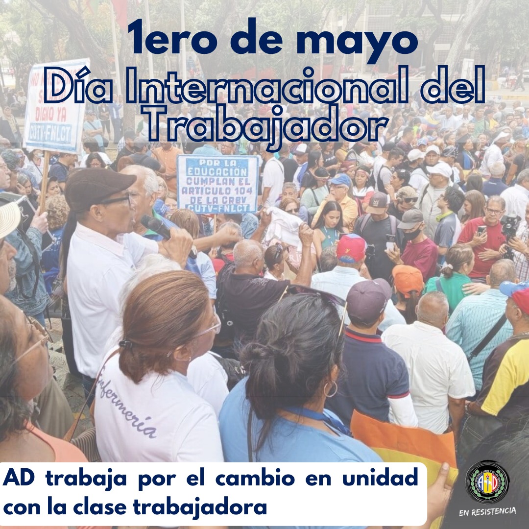 Cuando los trabajadores están satisfechos con su entorno laboral, el país progresa naturalmente. ¡Eso es lo que queremos! Que trabajar en Venezuela sea motivo de orgullo y de celebración um día como hoy en el futuro. #DíaDelTrabajador #ADelanteTrabajadores