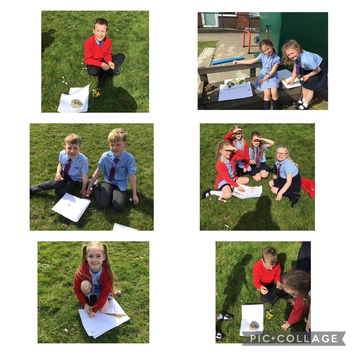 #OLOLcraftclub have been super busy creating some truly fantastic nature inspired art.🌻🌹🌸🌺🌷We used our knowledge of sketching to produce true masterpieces!