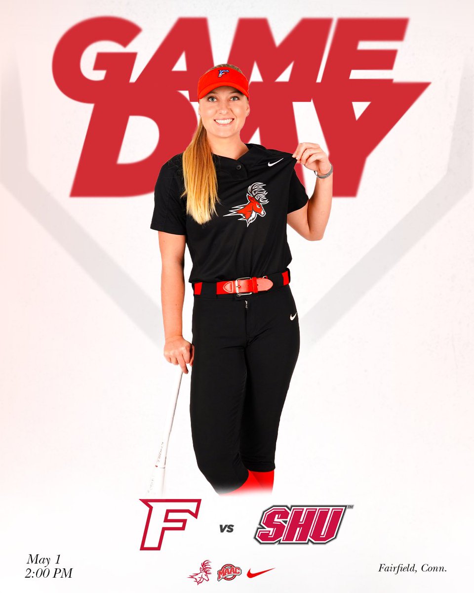 Another All-Nutmeg matchup today at Alumni Field! 🎥 fairfieldstags.com/watch 📊 statb.us/b/510645   #WeAreStags 🤘🥎