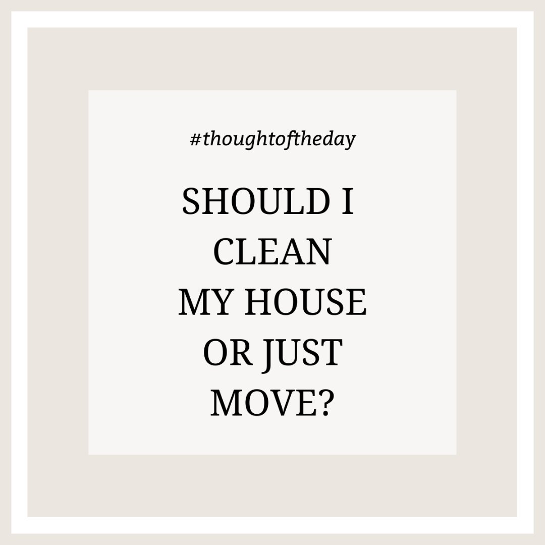 Ever have one of those days when you feel like stuffing everything into a box and shouting, 'Next stop, new home!?'

#householdchores #cleaning #movehome #thoughtoftheday #cantclean #homeowner #fxbgmortgage #homebuyer #fryelendingteam #buildwealth #buyahome