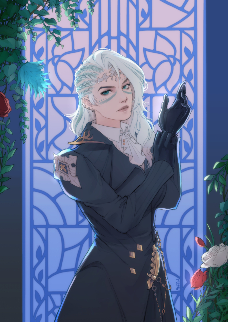 Comm for @onyrica gifted by @lhyet! I was honoured to be able to draw Onyrica Al'erye wearing a new look in an elegant portrait style. I just love Ony's whole vibe tbh c: Drawing timelapse video and layered files up on patreon!