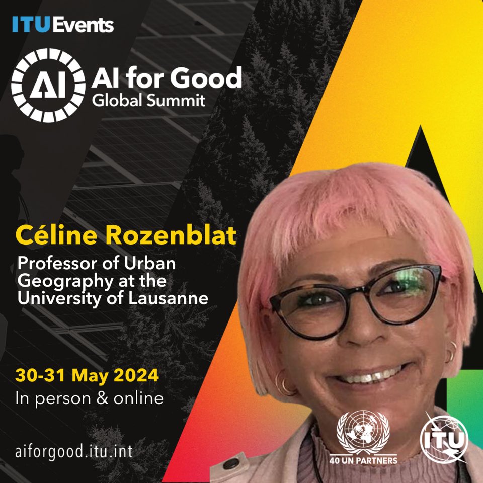 Want to join the most anticipated #AI event of the year? Excited to announce that I will be speaking at the @AIforGood @ITU @UN Global Summit 30-31 May 2024! Attend in #person and #online! aiforgood.itu.int/summit24/