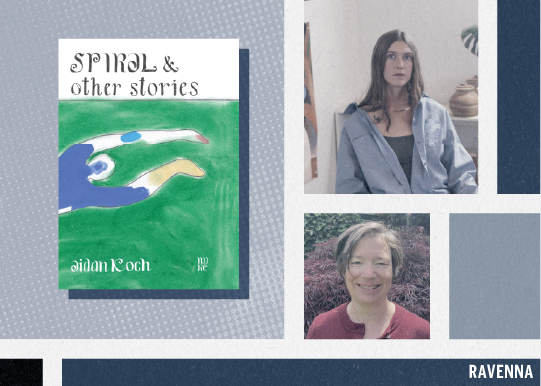 Aidan Koch continues the book tour for Spiral and Other Stories tonight @ThirdPlaceBooks Ravenna. In conversation with @megangirlhero. Event begins at 7pm, 6504 20th Ave NE, Seattle.