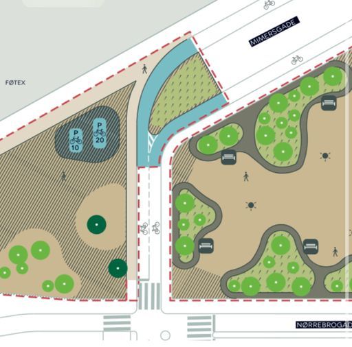 How do you integrate a bike path properly into a square? Bike tours, presentations etc. about the dos and don’ts of Copenhagen as a cycling city 👉21stcenturycity.dk buff.ly/4b7hd2o