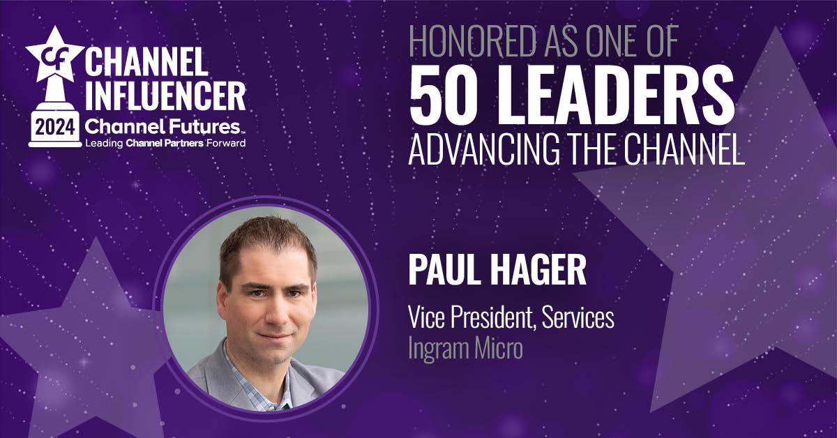 ChannelDiveNews's tweet image. Today we celebrate ⭐ Paul Hager, one of our 50 #ChannelInfluencers of 2024 - celebrating leaders driving growth and innovation in the #technologychannel &amp;gt;&amp;gt; spr.ly/6019wk3jD