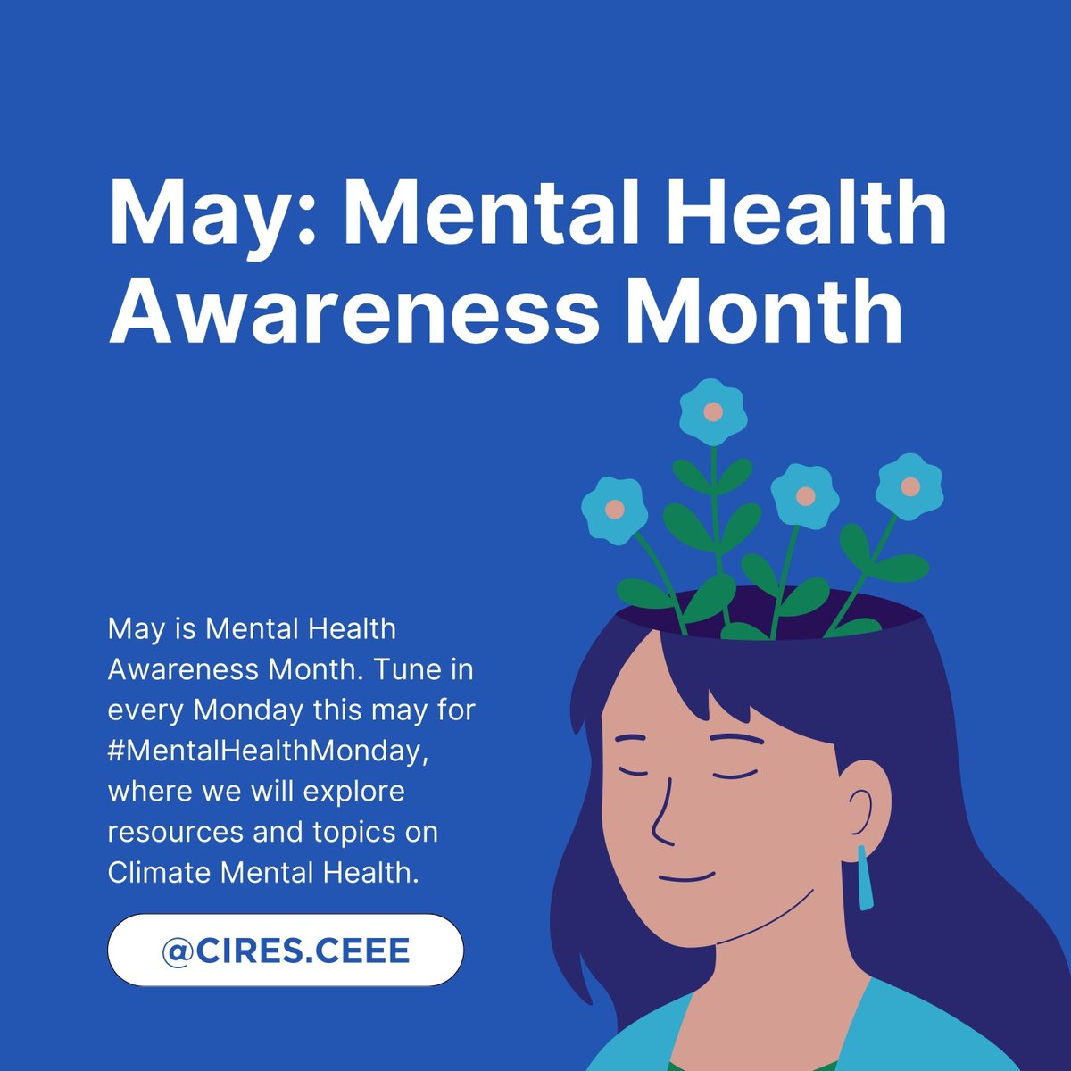 May is Mental Health Awareness Month and this month we will be highlighting Climate Mental Health resources with @CLEAN. Tune in Every Monday for #MentalHealthMondays, where we explore topics relating to Climate Mental Health buff.ly/3QogvG4