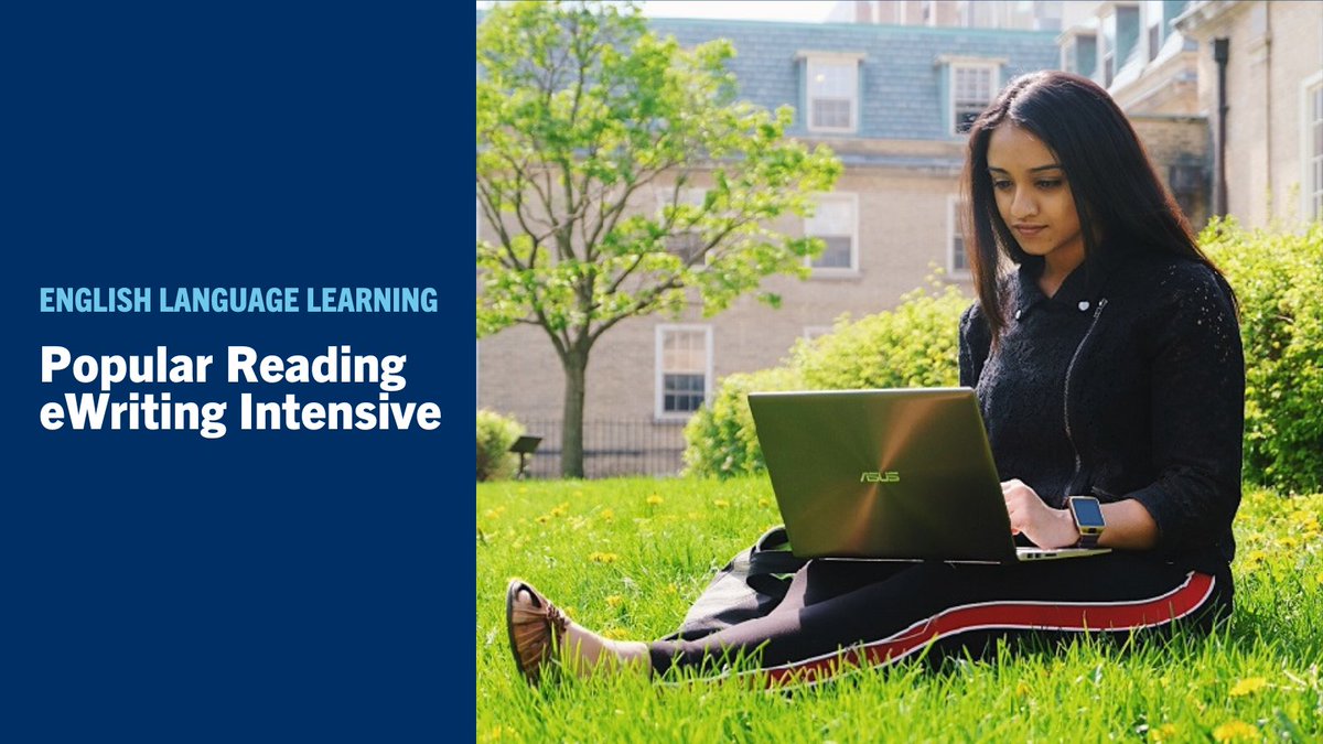 English Language Learning’s Popular Reading eWriting Intensive starts May 6. Improve your reading and writing using popular articles and gain feedback from an instructor. Register here ➡️ uoft.me/ELL