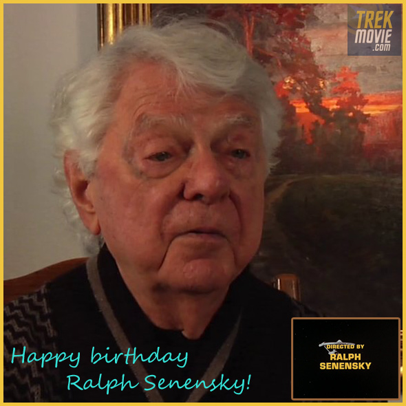 Happy 101st (!) birthday to Ralph Senensky, who directed seven #StarTrekTOS episodes, including 'Metamorphosis,' 'This Side of Paradise,' and 'Return to Tomorrow.' His blog is a great read for Trek fans. bit.ly/3Mpppie  
#StarTrek