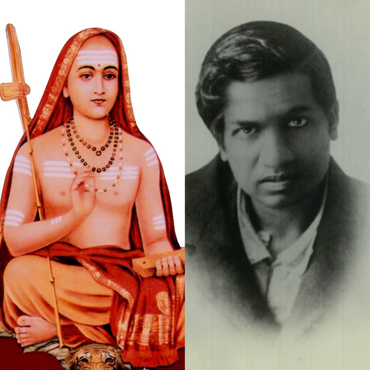 When Universe (Shakthi) has work to be done, she creates a genius to do it.
A single word from a genius can resonate deeply. Sometimes, subtle hints and expressions teach us more than volumes written by others. 
Adi Shankara and Srinivasa Ramanujan:
They both only lived until the…