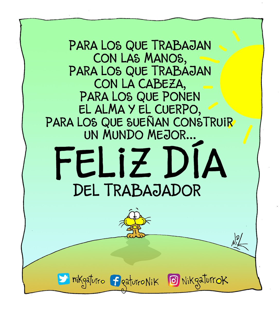 #FelizDía 😉
#HappyDay 😉