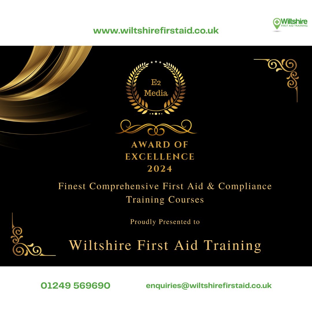 What an honour ❤️  

We're pleased to announce our 'Award of Excellence 2024' win!  

Thank you!

#wiltshirefirstaid #awardofexcellence #firstaid