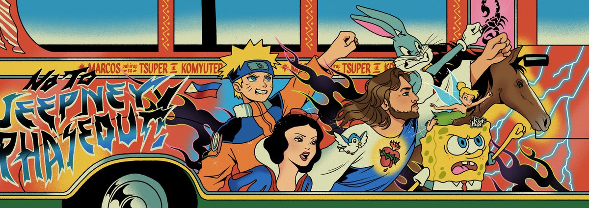 kurb0i's tweet image. Sa laban ng tsuper, kasama ang komyuter ✊

#NoToJeepneyPhaseout #NoToPUVPhaseout