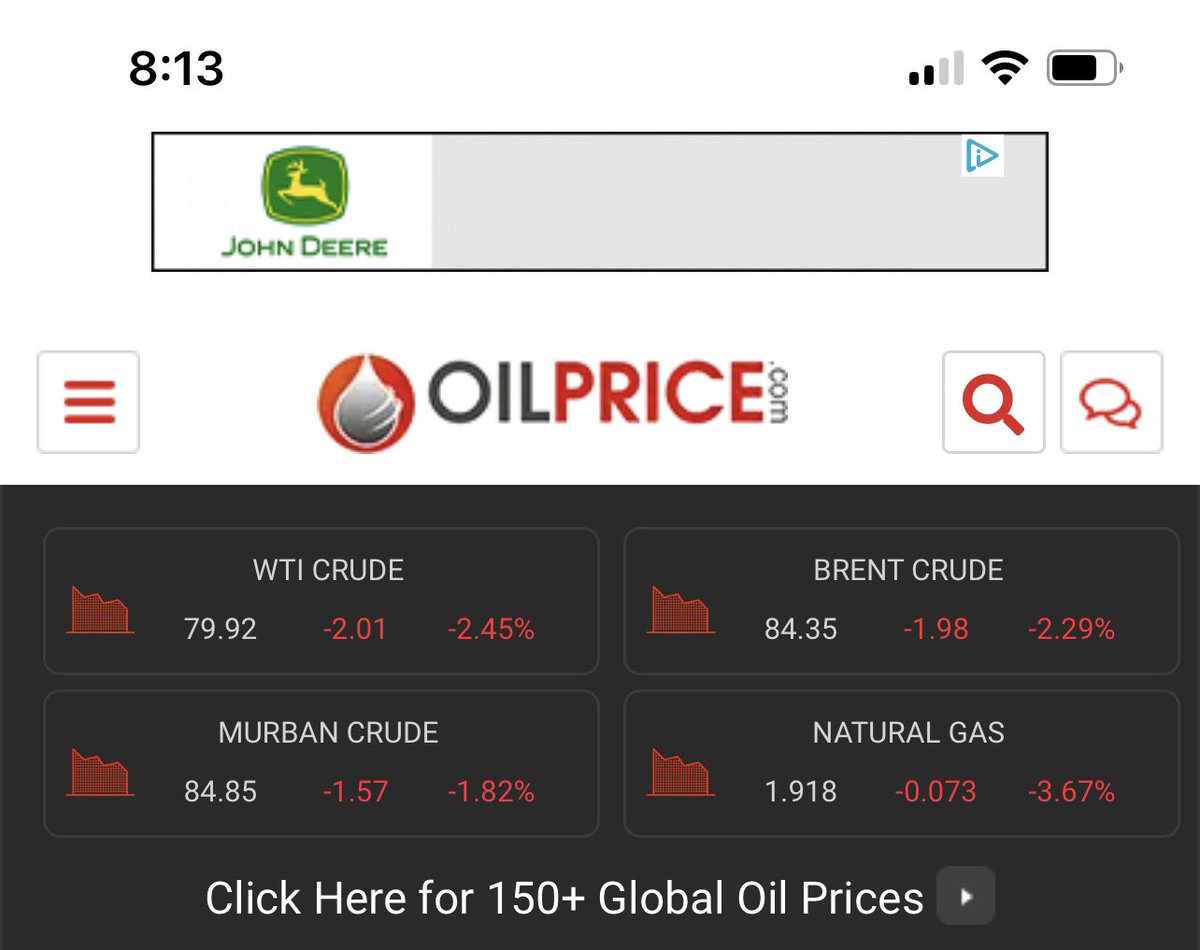 Oil is now under $80 bbl.

It is likely the U.S. Treasury’s QE is “not QE” 

Where Oil is no longer being sold in dollars.

Prepare for crash.

Zimbabwe has gold currency now.

@USTreasury @SecYellen @federalreserve @WhiteHouse @JoeBiden @BarackObama @bennyjohnson @DeItaone