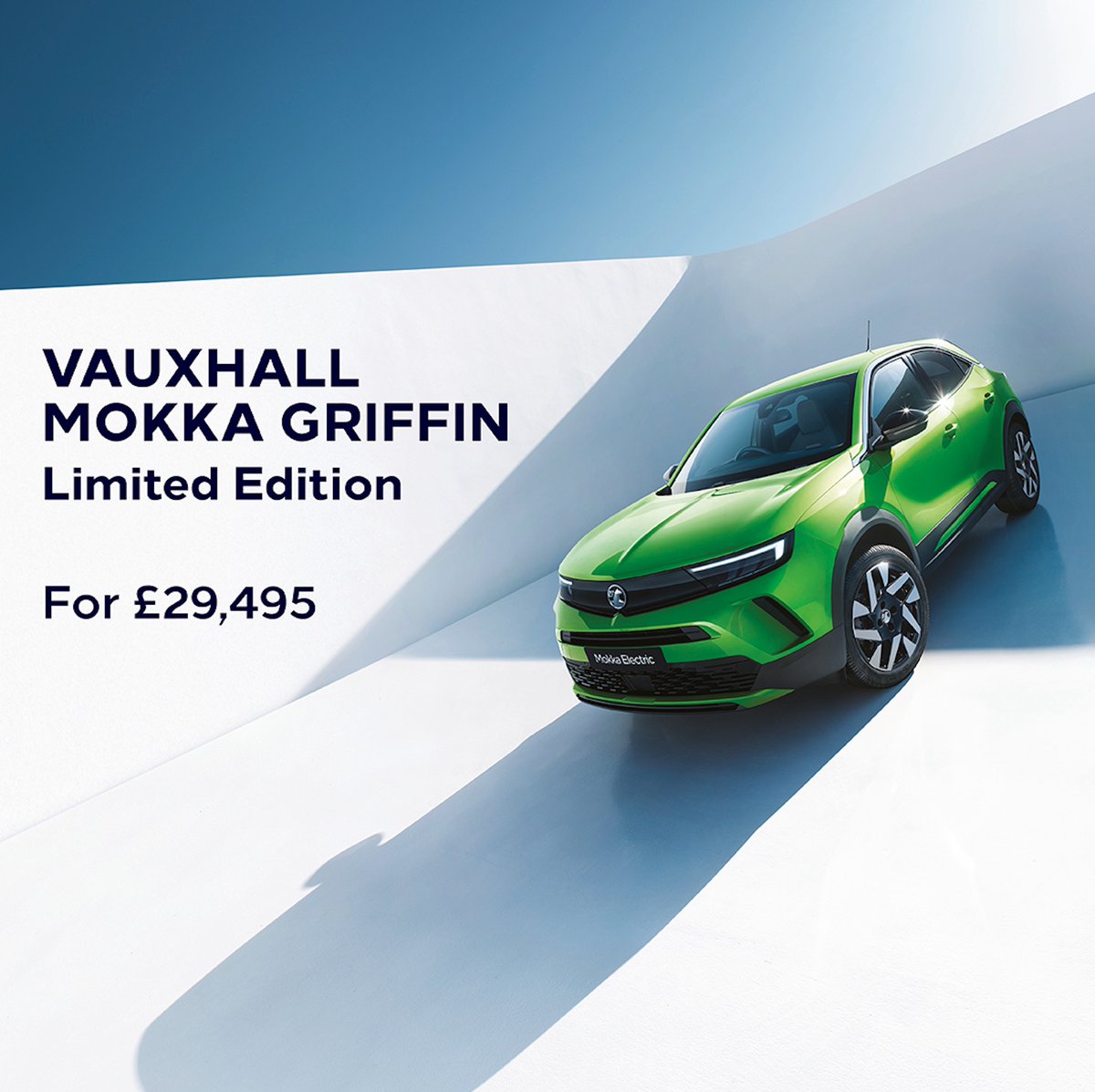 DriveMotorGroup's tweet image. Did you know that the limited-edition Mokka Griffin from Vauxhall is back, now available for just £29,495?

For more information, visit: drivemotorretail.co.uk/offers/vauxhal…

#vauxhall #mokkagriffin #newcar